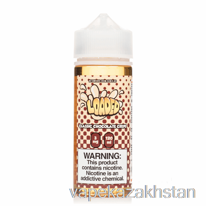 Vape Disposable Classic Chocolate Crepe - Loaded E-Liquid - Ruthless Vapors - 120mL 0mg